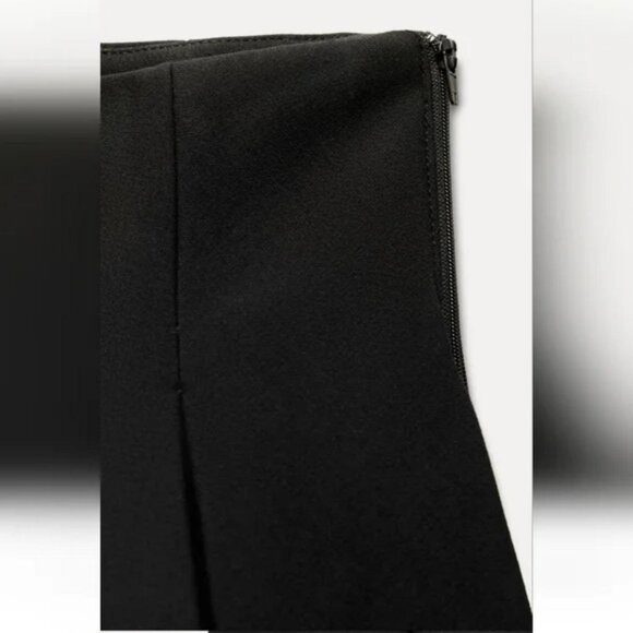 ZARA MINI GODETS SKIRT - Picture 8 of 9